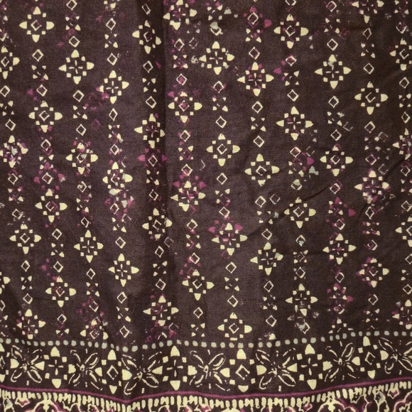❤️Eddie Bauer Purple Pattern Sleeveless Top - Picture 5 of 5